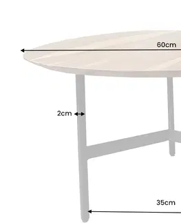 Konferenční stolky Konferenční stolek DARTELU Dekorhome 60 cm