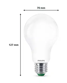 LED žárovky Philips Philips LED žárovka E27 A70 7,3W 1 535lm mat 3000K