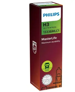 Autožárovky Philips H3 24V 70W PK22s MasterLife C1 1ks 13336MLC1