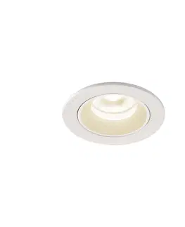 LED podhledová svítidla SLV BIG WHITE NUMINOS XS zápustné stropní svítidlo bílé 4000 K 20° 1005545