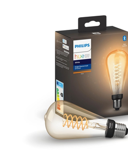 Žárovky Philips LED Stmívatelná žárovka Philips Hue WHITE FILAMENT ST72 E27/7W/230V 2100K 