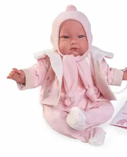 Hračky panenky ANTONIO JUAN - 81383 Můj první REBORN ALEJANDRA - realistická panenka s měkkým látkovým tělem