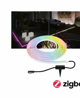 Chytré osvětlení PAULMANN Plug & Shine LED pásek Smart Home Zigbee Smooth IP67 RGBW 39W bílá