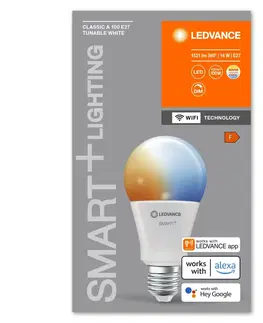 LED žárovky OSRAM LEDVANCE SMART+ WiFi A100 14W 230V TW FR E27 4058075778702