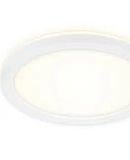 LED stropní svítidla BRILONER Slim svítidlo LED panel, pr. 19 cm, 1400 lm, 12 W, bílé BRILO 7150-416