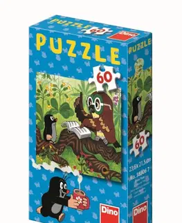 Hračky puzzle DINO - Jak Krtek Vyléčil Myšku 60D