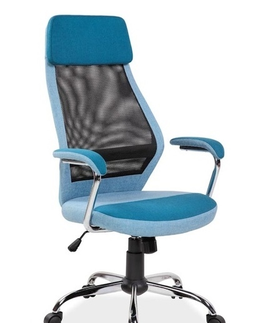 Kancelářské židle Kancelářské křeslo BORDANO, modrá
