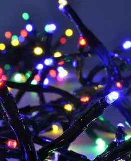 Vánoční dekorace Solight 1V11-M Vánoční LED řetěz se zvukovým senzorem Cluster 576 LED, barevná, 5 m