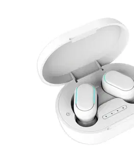 Myši  Voděodolná bezdrátová sluchátka A7s TWS Bluetooth bílá 