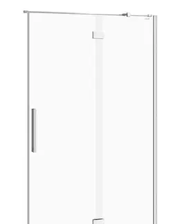 Sprchové kouty CERSANIT Sprchové dveře s panty CREA 120x200, pravé, čiré sklo S159-004