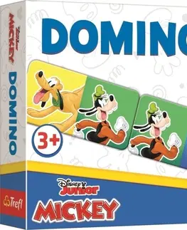 Hračky společenské hry TREFL - Hra - Domino mini - Disney Mickey Mouse and Friends