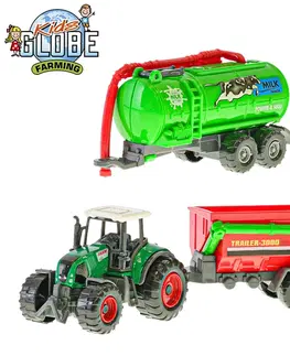 Hračky MIKRO TRADING - Traktor s vlečkou Farm set, Mix produktů