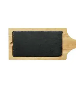 Prkénka a krájecí desky Toro Kuchyňské prkénko s břidlicí, 41 x 16,5 x 1,5 cm