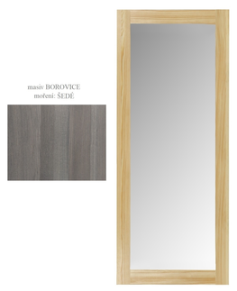 Zrcadla Zrcadlo ASISI, masiv borovice/moření: šedá