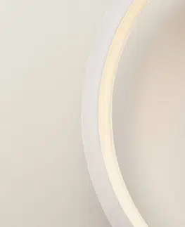 Designová nástěnná svítidla SLV BIG WHITE ONE 40 DALI Indoor, nástěnné LED svítidlo, bílé, 3000/4000K 1002917