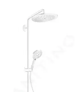 Sprchy a sprchové panely HANSGROHE Croma Select S Sprchový set Showerpipe 280 s termostatem, EcoSmart, matná bílá 26891700