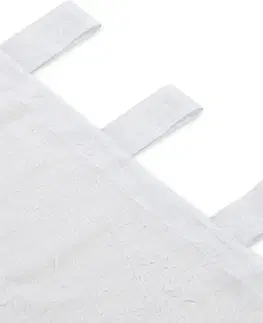 Závěsy Homede Záclona Kresz Loops, bílá, 280 x 300 cm