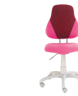 Kancelářské židle Dětská židle FRINGILLA V, růžová/vínová