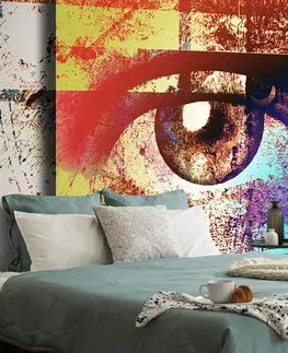 Abstraktní tapety Tapeta surrealistické oko