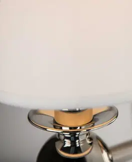 Klasická nástěnná svítidla HUDSON VALLEY nástěnné svítidlo GORDON mosaz/hedvábí nikl/bílá E14 1x40W 6031-PN-CE