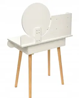 Toaletní stolky ArtJum Toaletní stolek SCANDI bílá | CM-891920