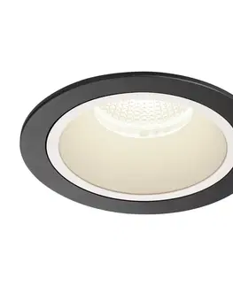 LED podhledová svítidla SLV BIG WHITE NUMINOS DL L vnitřní LED zápustné stropní svítidlo černá/bílá 4000 K 55° 1003968