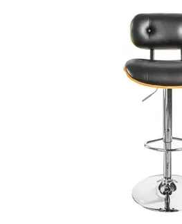 Barové židle LuxD Designová barová židle Kadence, černý ořech