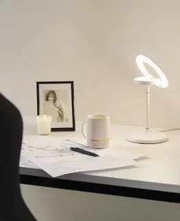 Pracovní lampy stolní LTS Stolní lampa LED Filigree, otočná, bílá