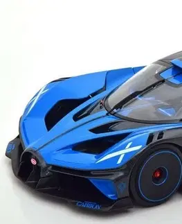 Hračky BBURAGO - 1:18 TOP Bugatti Bolide Blue/Black
