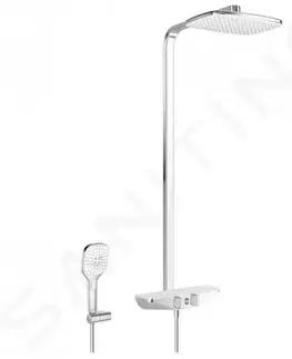 Sprchy a sprchové panely HANSA Emotion Sprchový set Wellfit s termostatem, 360x220 mm, bílá/chrom 5865017282