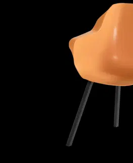 Zahradní židle a křesla Sophie Element Zahradní Jídelní Židle s područkami - indian orange