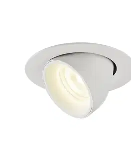 LED podhledová svítidla SLV BIG WHITE NUMINOS GIMBLE XS zápustné stropní svítidlo bílé 4000 K 40° 1005862