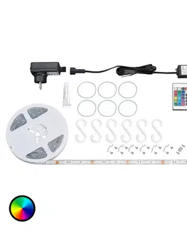 LED pásky Briloner Pro venkovní použití - RGB LED pásek Ora s dálkovým ovládáním