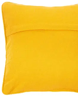 Povlečení Trade Concept Povlak na polštářek Heda tm. modrá / žlutá, 40 x 40 cm
