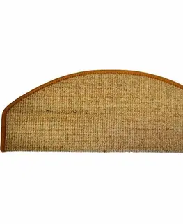 Koberce a koberečky Vopi Nášlap na schody Sisal tweed, 25 x 65 cm