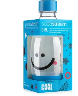 Sodastream a další výrobníky perlivé vody Láhev SodaStream Smajlík 0,5l modré 