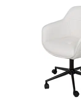 Kancelářská křesla LuxD Kancelářská židle Natasha bílá