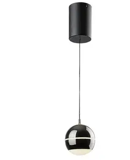 Svítidla Rabalux 72246 nastavitelný závěsný LED lustr Maelo, černá