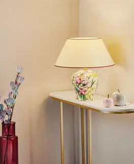 Stolní lampy Menzel Menzel Living - stolní lampa s květinovou nohou
