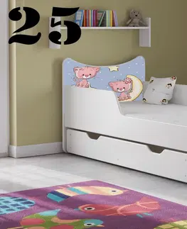 Postele Detská posteľ SMB - zvieratá Provedení: Obrázek č.19