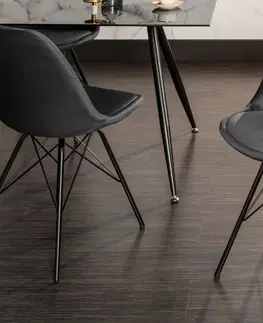 Židle Jídelní židle 4 ks IKAROS Dekorhome Hořčicová