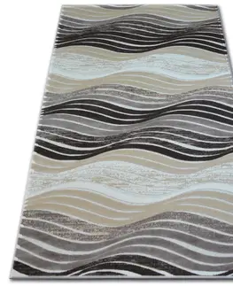 Koberce a koberečky Dywany Lusczow Kusový koberec ACRYLOVY YAZZ 1760 hnědý / tmavě béžový, velikost 160x220