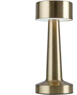 Lampy Rabalux Rabalux 74207 - LED Nabíjecí dotyková stolní lampa SENAN LED/2,7W/5V zlatá 