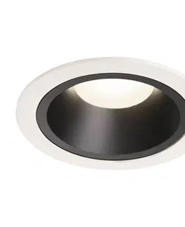 LED podhledová svítidla SLV BIG WHITE NUMINOS DL L vnitřní LED zápustné stropní svítidlo bílá/černá 4000 K 40° 1003976