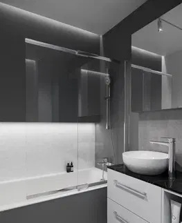 Koupelna CERSANIT Modulová otevřená spodní skříňka LARGA 40 šedá S932-092