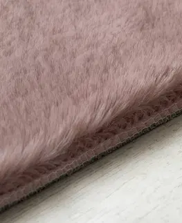 Koberce a koberečky Dywany Lusczow Kusový koberec BUNNY růžový, velikost 60x100