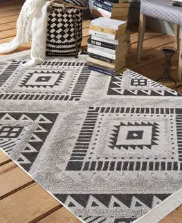 Skandinávské koberce Originální šedý koberec ve skandinávském stylu Šířka: 160 cm | Délka: 230 cm