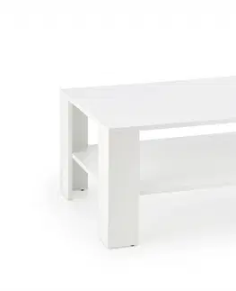 Konferenční stolky HALMAR Konferenční stolek Kwadro bílý