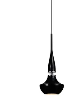 Moderní závěsná svítidla Závěsné svítidlo AZzardo Tasos 1 black AZ0719 E14 1x25W IP20 16cm černé