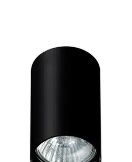 Moderní bodová svítidla Stropní bodové přisazené svítidlo AZzardo Mini Round black AZ1781 GU10 1x50W IP20 5,6cm kulaté černé
